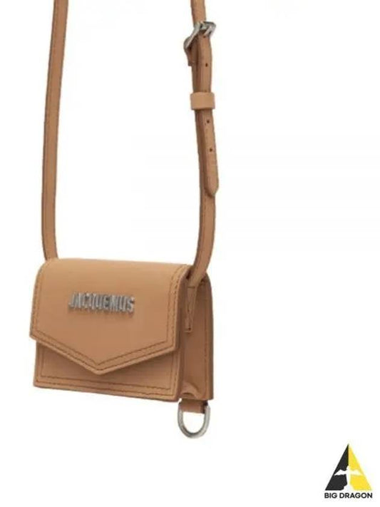 Le Porte Azur Envelope Neck Pouch Bag Light Brown - JACQUEMUS - BALAAN 2