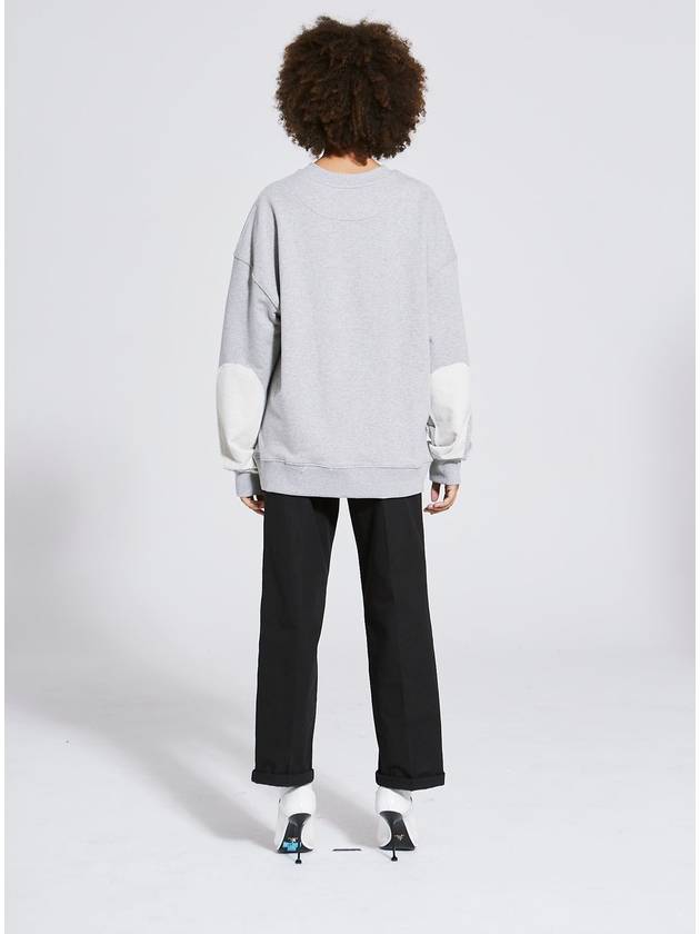 women's line color scheme sweatshirt gray - MOTH - BALAAN 4