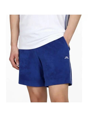 Men's Gavin Terry Shorts Sodalite Blue - J.LINDEBERG - BALAAN 1