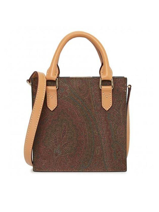 paisley cross mini bag brown - ETRO - BALAAN.