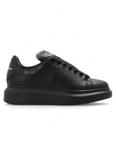 Oversized Logo Low-Top Sneakers Black - ALEXANDER MCQUEEN - BALAAN 2