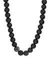 Stainless Steel Necklace Black - EMPORIO ARMANI - BALAAN 3