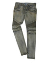 Men's Slim Biker Jeans Indigo - BALMAIN - BALAAN 2