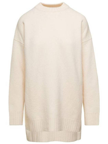 Sweater J02GP0151J14506 109 Ivory - JIL SANDER - BALAAN 1