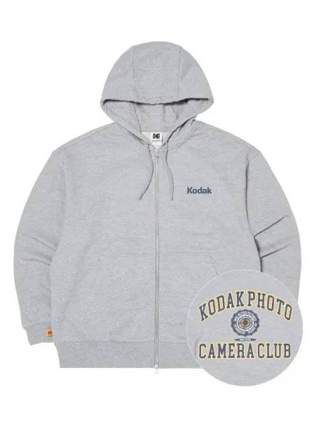 KODAK Camera Club Hood Zip up MELANGE GRAY - KODO - BALAAN 1