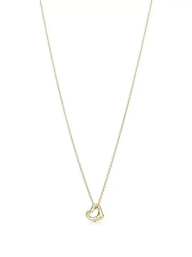 Elsa Peretti open heart pendant yellow gold 7mm 60957401 - TIFFANY & CO. - BALAAN 1