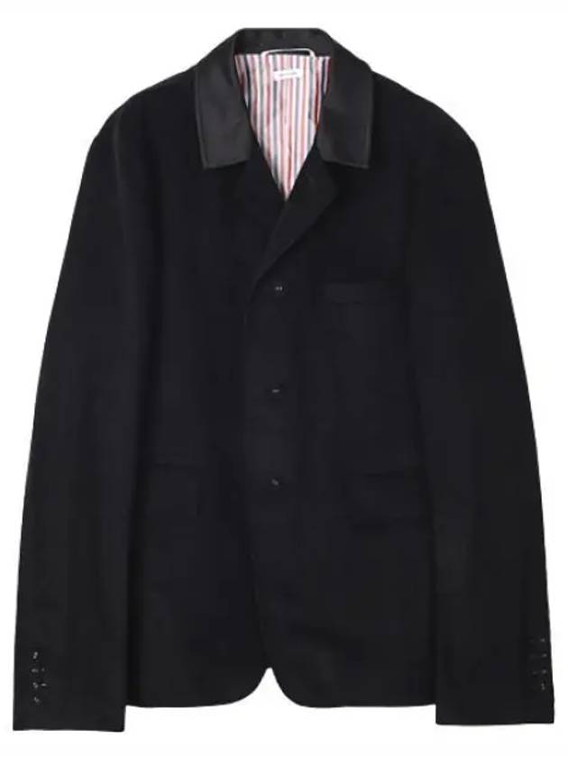 Corduroy Button Up Cutway Jacket Suit Men s Formal Blazer - THOM BROWNE - BALAAN 1