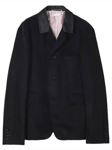 Corduroy button up cutway jacket - THOM BROWNE - BALAAN 1