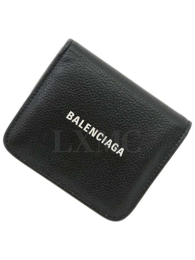 Everyday flap wallet black mini 594216 - BALENCIAGA - BALAAN 4