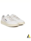 Men's Medalist Leather Low Top Sneakers White - AUTRY - BALAAN 2