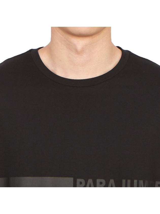 Men s short sleeve t shirt PMTSXF05 BLACK - PARAJUMPERS - BALAAN 5