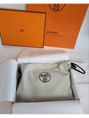 2023 Constance slim compact half wallet belt bag Etoffe gold women's wallet H082214 - HERMES - BALAAN 9