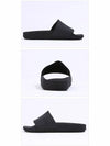 Rubber Shower Slippers Black - RICK OWENS - BALAAN 3