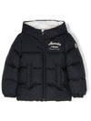 Moncler Baby JOE logo hooded padded jacket - MONCLER - BALAAN 1