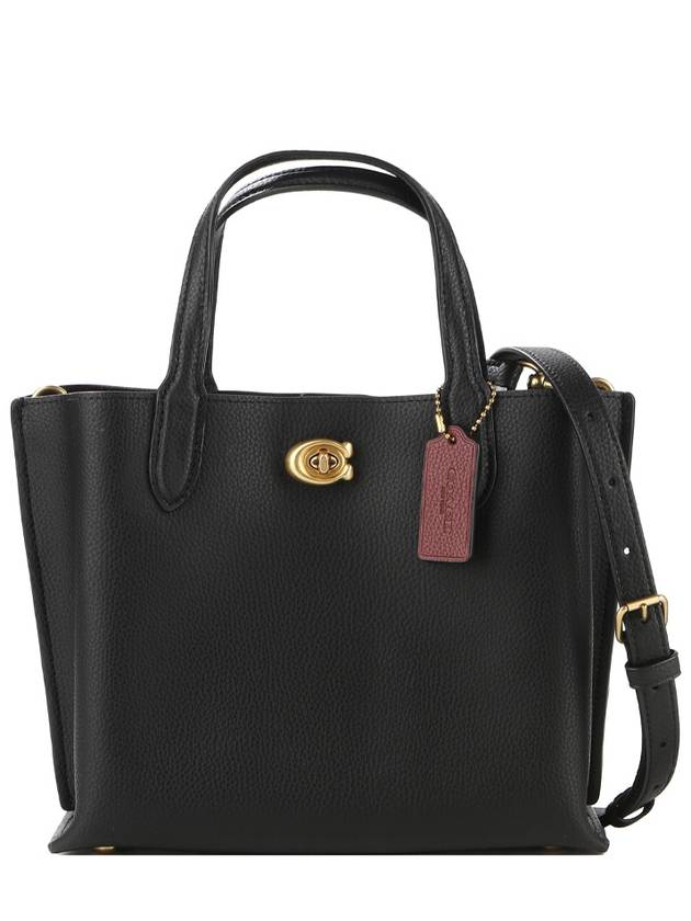 Women s Willow Small Tote Bag C8869 B4 BLACK - COACH - BALAAN 1