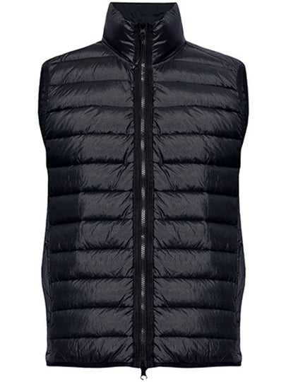 Loom Woven Chambers Recycled Nylon Down TC Vest Black - STONE ISLAND - BALAAN 2