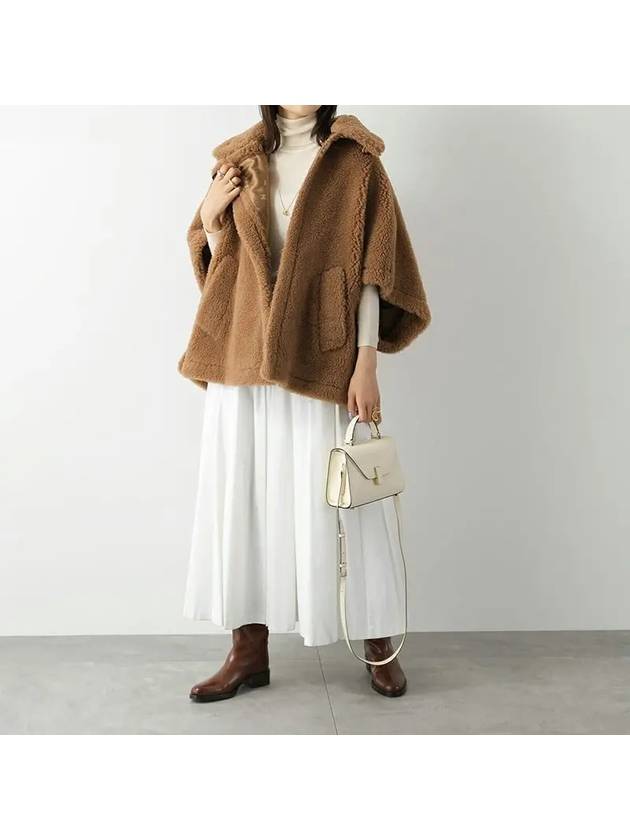 TEBE Teddy Bear Cape Camel - MAX MARA - BALAAN 3