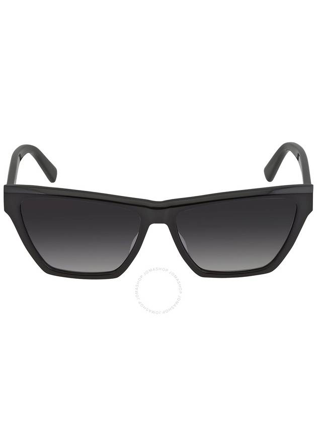 Saint Laurent Grey Gradient Cat Eye Ladies Sunglasses SL M103 001 58 - SAINT LAURENT - BALAAN 1