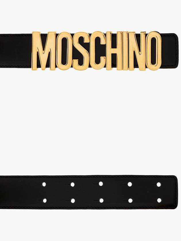 Regular Belt A80078001 555 - MOSCHINO - BALAAN 5