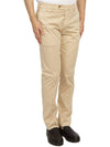 straight pants beige - RVR LARDINI - BALAAN 4