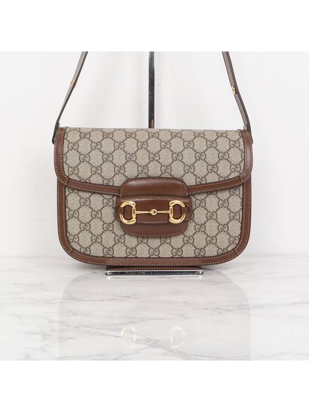 Horsebit 1955 GG small shoulder bag brown 602204 - GUCCI - BALAAN 1