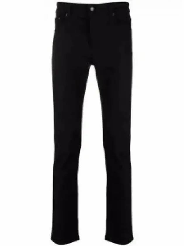 Men's Slim Fit Straight Pants Black - AMI - BALAAN 2