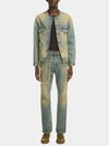 Maison Margiela Sports Jacket Dirty Washing China Collar Denim Jacket S30AM0547 S30561 - MAISON MARGIELA - BALAAN 8