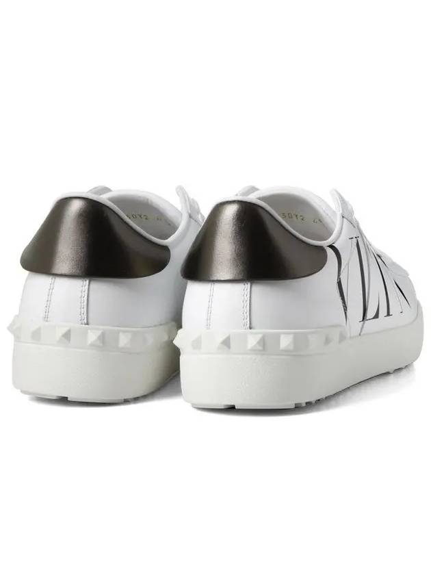 VLTN Logo Low Top Sneakers White - VALENTINO - BALAAN 4