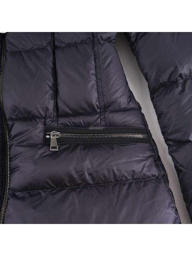 Boedic Long Down Padding Black - MONCLER - BALAAN 7