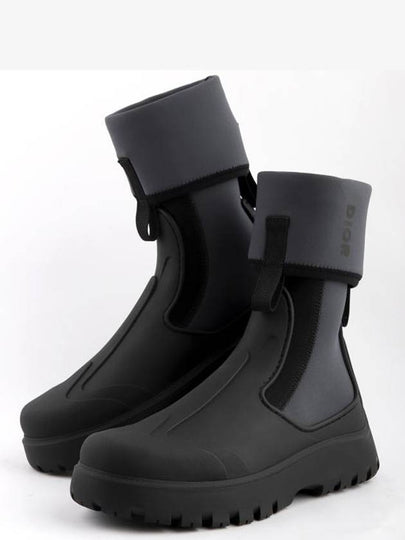 Garden Chelsea Boots Black - DIOR - BALAAN 2