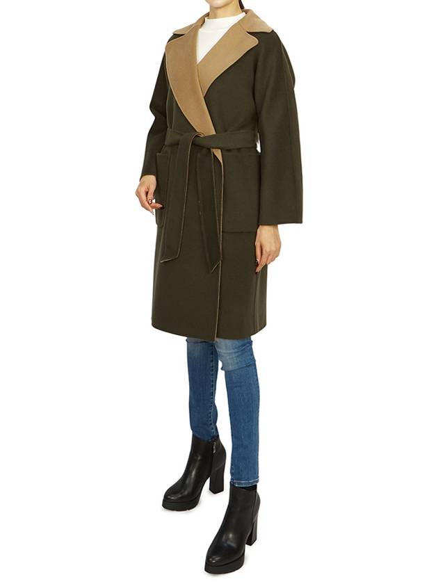 Reversible Single Coat Green - MAX MARA - BALAAN 9