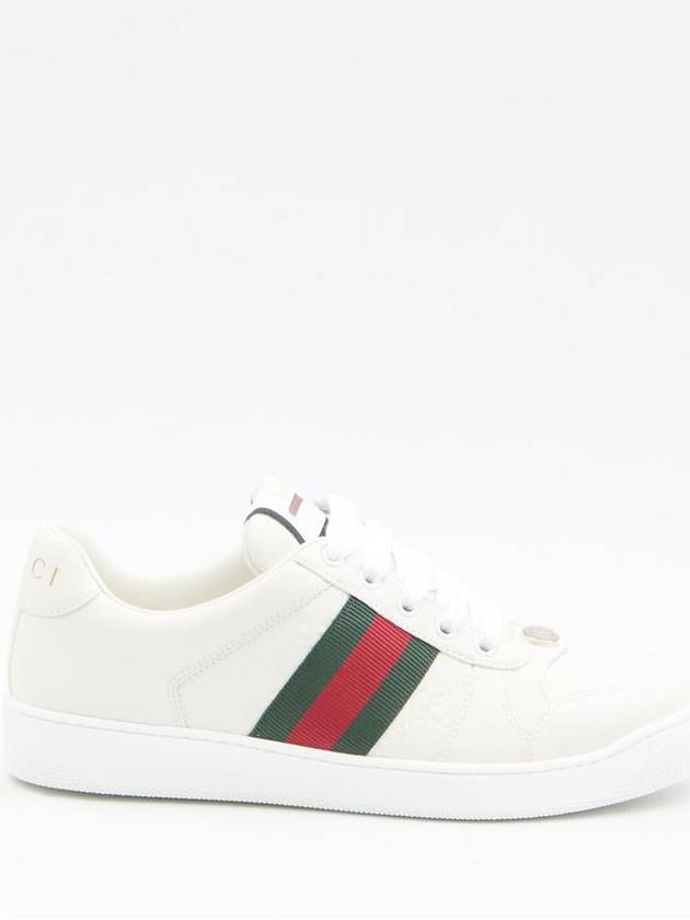 Screener Low Top Sneakers White - GUCCI - BALAAN 2