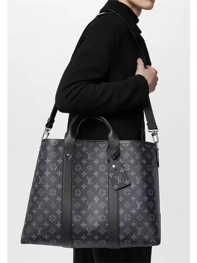 Weekend NM Tote Bag Black - LOUIS VUITTON - BALAAN 8