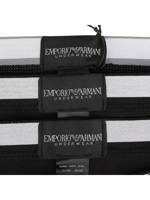 Logo 3 Pack Briefs Black - EMPORIO ARMANI - 11