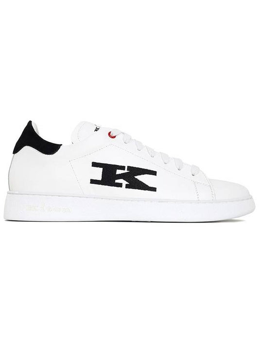 R logo low-top sneakers white - KITON - BALAAN 2