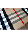 Checked reversible wool cape poncho - BURBERRY - BALAAN 3