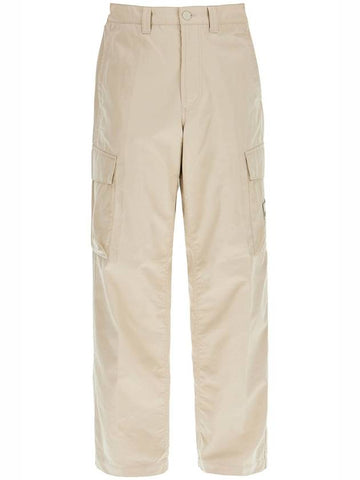 "cotton ghost cargo pants for men - STONE ISLAND - BALAAN 1