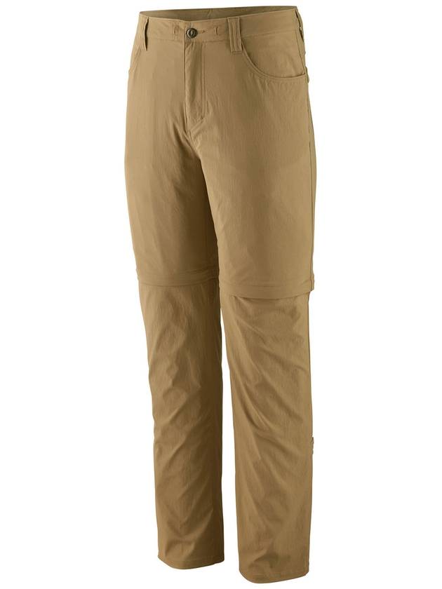 Men's Quandary Convertible Straight Pants Classic Tan - PATAGONIA - BALAAN 2