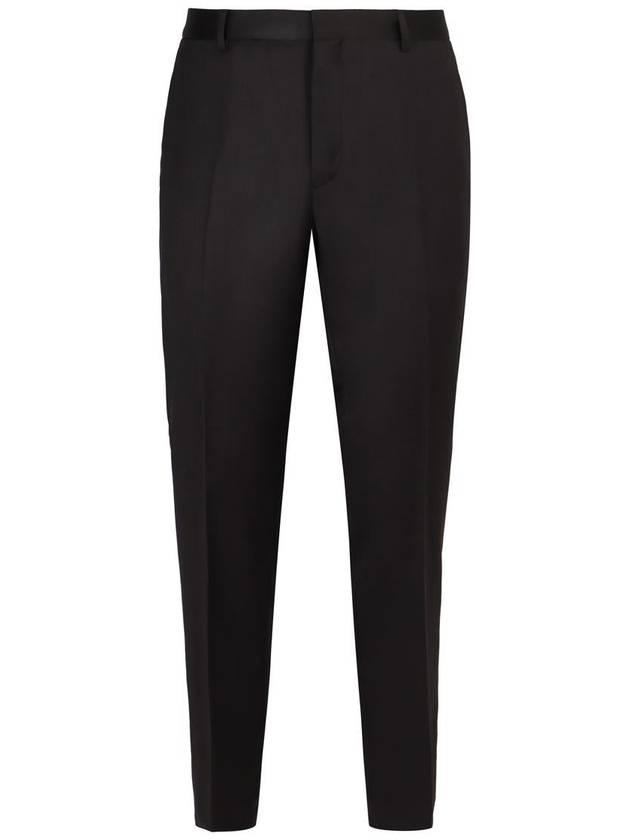 Calvin Klein Wool Tailored Trousers - CALVIN KLEIN - BALAAN 1