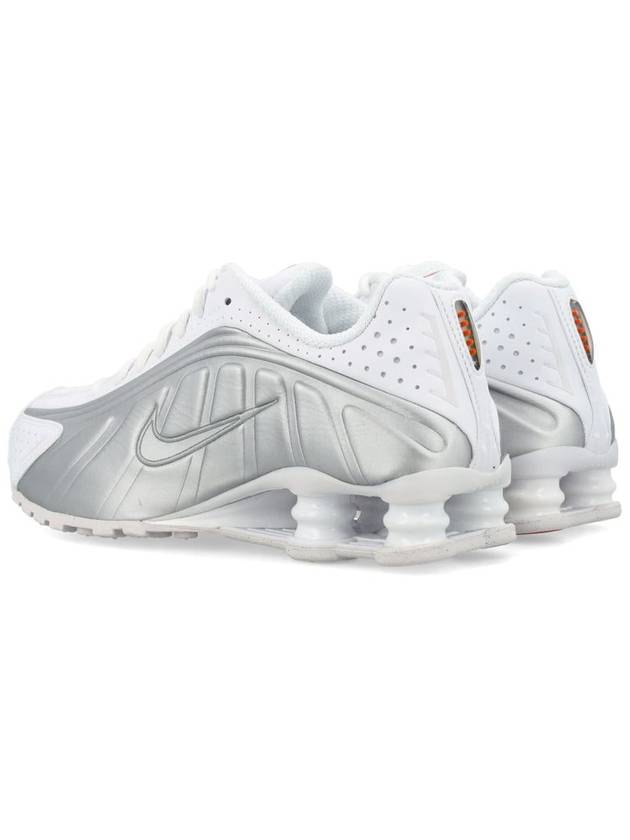 Shox R4 White Metallic Silver 2024 - NIKE - BALAAN 5