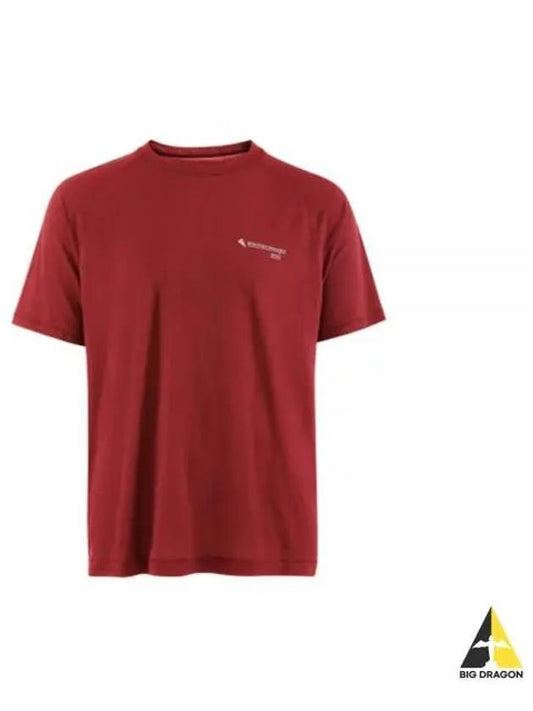 Geroa SS T shirt Man Ruby Red 10227 244 - KLATTERMUSEN - BALAAN 2