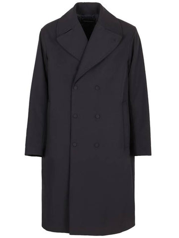 Emporio Armani Techno Fabric Coat - EMPORIO ARMANI - BALAAN 1