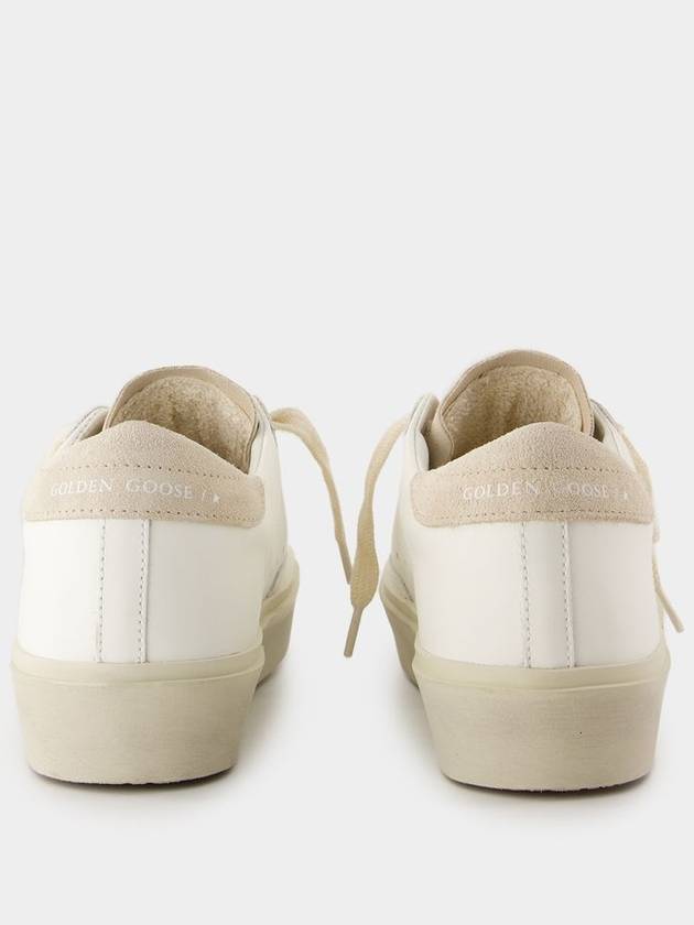 Hi Star Sneakers - Golden Goose Deluxe Brand - Leather - White/Beige - GOLDEN GOOSE - BALAAN 3