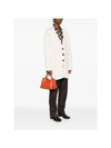 Logo Charm Leather Micro Tote Bag Orange - TOD'S - BALAAN 3