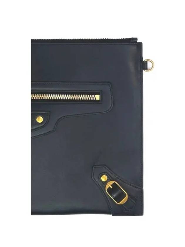 Neo Classic Strap Clutch Bag Black - BALENCIAGA - BALAAN 5