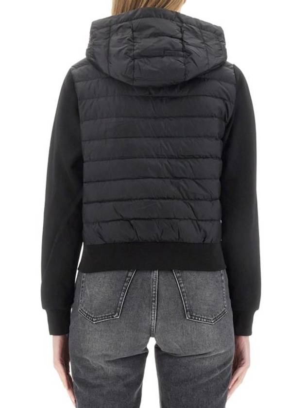 Bolsena Goose Down Mix Padded Cardigan Black - DUVETICA - BALAAN 4