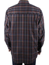 24SS Men's Super Light Wool Check Shirt Dark Brown A24SS01LC DARKBROWN - AURALEE - BALAAN 5