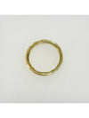 Engraving Logo Palladium Ring Gold - MAISON MARGIELA - BALAAN 9