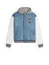 Teddy Loose Bomber Jacket Blue - CELINE - BALAAN 2