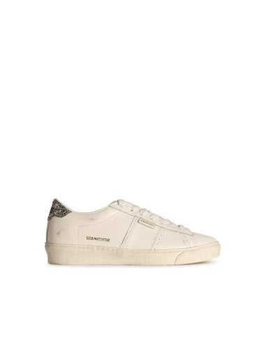 Matchstar Glitter Low Top Sneakers White - GOLDEN GOOSE - BALAAN 1